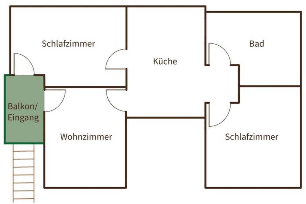 Ferienwohnung An Der Foersterei Ohrenfeld Zewnętrze zdjęcie
